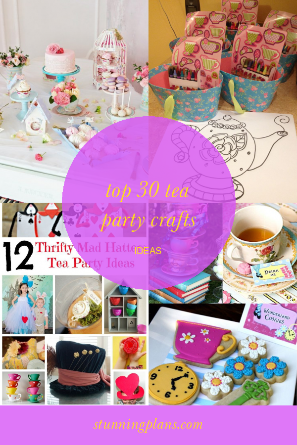 Top 30 Tea Party Crafts Ideas Home, Family, Style and Art Ideas